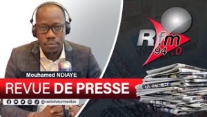 REVUE DE PRESSE RFM AVEC MAMADOU MOUHAMED NDIAYE - 02 AVRIL 2024
