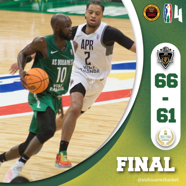 BAL 2024 – L’AS Douanes chute encore, l’APR passe devant ( 66-61) !