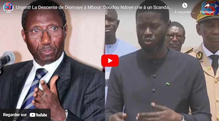Urgent! La Descente de Diomaye à Mbour 4: Doudou Ndoye crie à un Scandale “ ils sont hors de la Loi…”