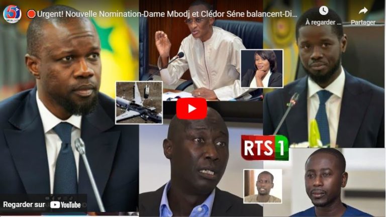 🛑Urgent! Nouvelle Nomination-Dame Mbodj et Clédor Séne balancent-Diomaye acte-Macky sur son retour