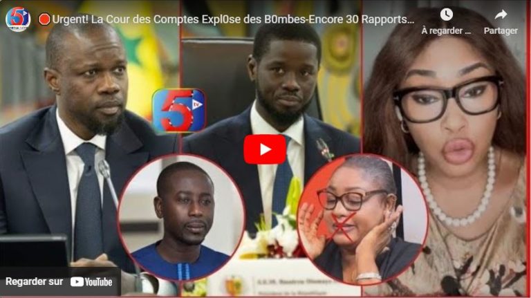 🛑Urgent! La Cour des Comptes Expl0se des B0mbes-Encore 30 Rapports Publiés-Sonko et Diomaye Décident