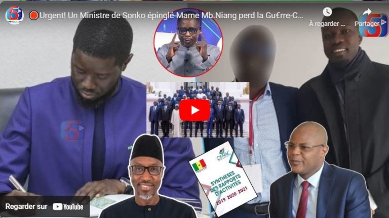 🛑Urgent! Un Ministre de Sonko épinglé-Mame Mb.Niang perd la Gu€rre-Cour des Comptes Décèle tous