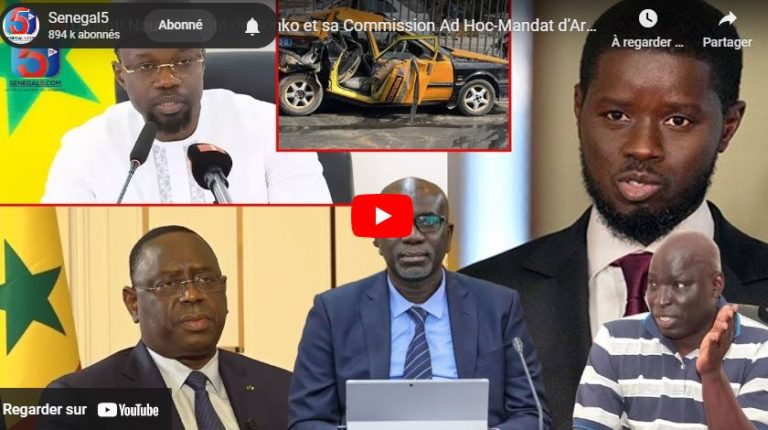 🛑Urgent! Nouvel Arrêté de Sonko et sa Commission Ad Hoc-Mandat d’Arrêt contre Macky Sall-Madiambal