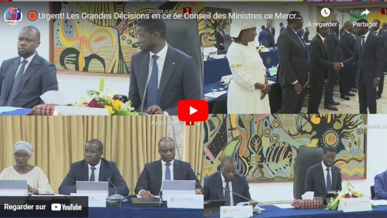 🛑Urgent! Les Grandes Décisions en ce 6e Conseil des Ministres ce Mercredi, de Nouvelles Nominations?
