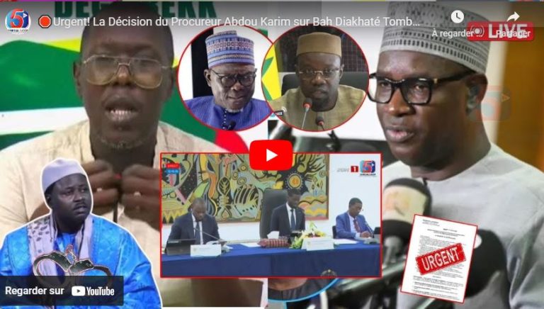 🛑Urgent! La Décision du Procureur Abdou Karim sur Bah Diakhaté Tombe-7e Conseil des Ministres, Sonko