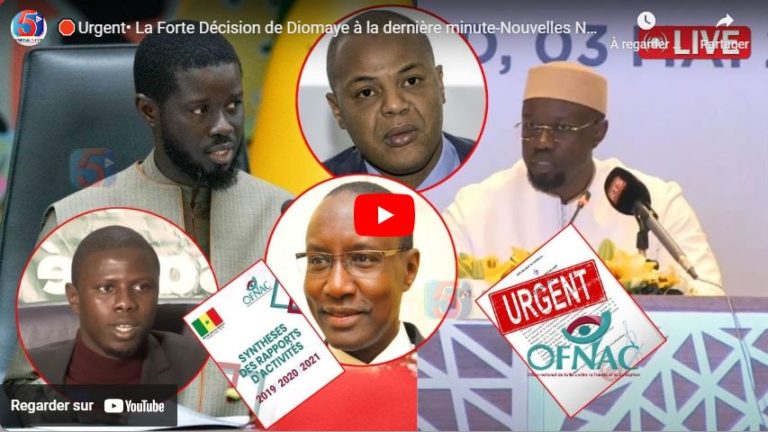 🛑Urgent• La Forte Décision de Diomaye à la dernière minute-Nouvelles Nominations-Mimi Touré attaque