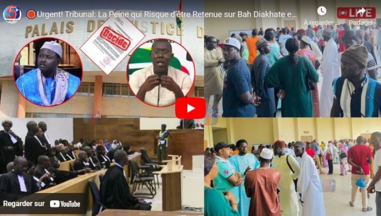 🛑Urgent! Tribunal: La Peine qui Risque d’être Retenue sur Bah Diakhate et l’Imam Ndao: Les Avocats…