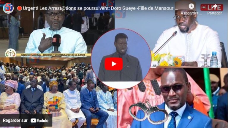 🛑Urgent! Les Arrest@tions se poursuivent: Doro Gueye -Fille de Mansour Faye arrêtés-Discours Diomaye
