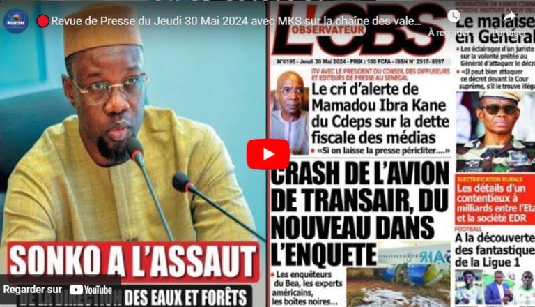 🔴Revue de Presse du Jeudi 30 Mai 2024 avec MKS sur la chaîne des valeurs Mourchid Tv.