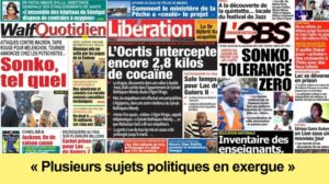 Découvrez les Unes des journaux Sénégalais du samedi 18 mai 2024