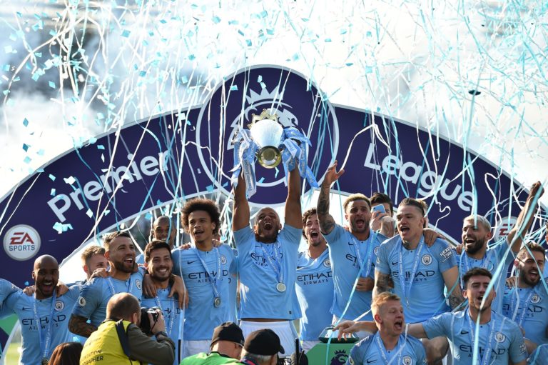 Manchester City remporte le titre de champion d’Angleterre