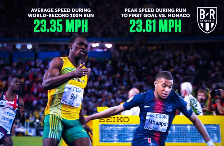 Kylian Mbappé et Usain Bolt en duel sur 100 m, les français font une demande inattendue