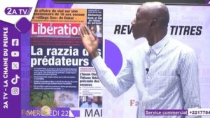 Revue de presse sur 2ATV du Jeudi 23 Mai 2024