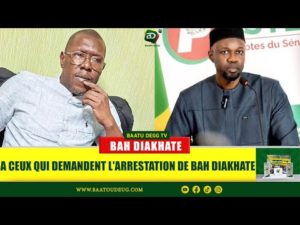 Le dernier live de Bah Diakhaté avant son arrestation: « il est difficile de me conduire devant le Procureur »
