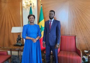 Palais : Le Président Bassirou Diomaye Faye a rencontré une ancienne ministre de Macky Sall