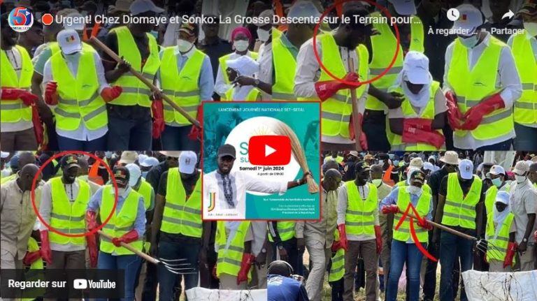 🛑Urgent! Chez Diomaye et Sonko: La Grosse Descente sur le Terrain pour la Journée Set Sétal