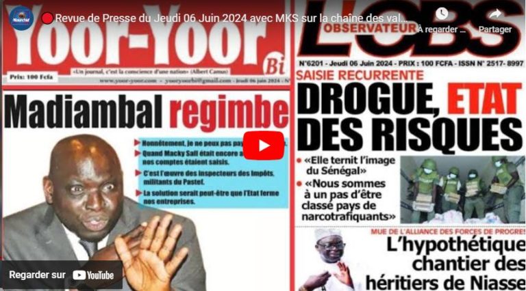 🔴Revue de Presse du Jeudi 06 Juin 2024 avec MKS sur la chaîne des valeurs Mourchid Tv.