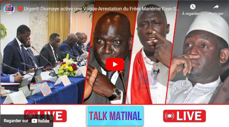 🛑Urgent! Diomaye active une Vague-Arrestation du Frère Mariéme Faye-Sonko Résiste-Madiambal