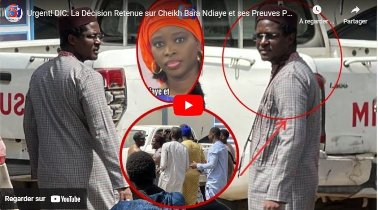 Urgent! DIC: La Décision Retenue sur Cheikh Bara Ndiaye et ses Preuves Présentées ?