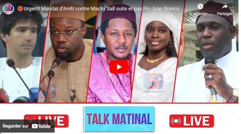 🛑Urgent! Mandat d’Arrêt contre Macky Sall suite et pas Fin-Juan Branco parle de Adji Sarr-Cheikh Bar