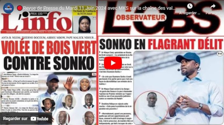 🔴Revue de Presse du Mardi 11 Juin 2024 avec MKS sur la chaîne des valeurs Mourchid Tv.