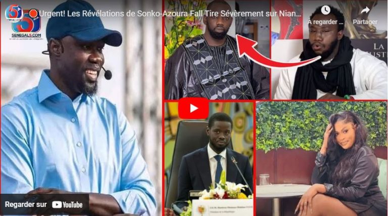 🛑Urgent! Les Révélations de Sonko-Azoura Fall Tire Sévèrement sur Niang Kharagne-Adji Sarr dans le