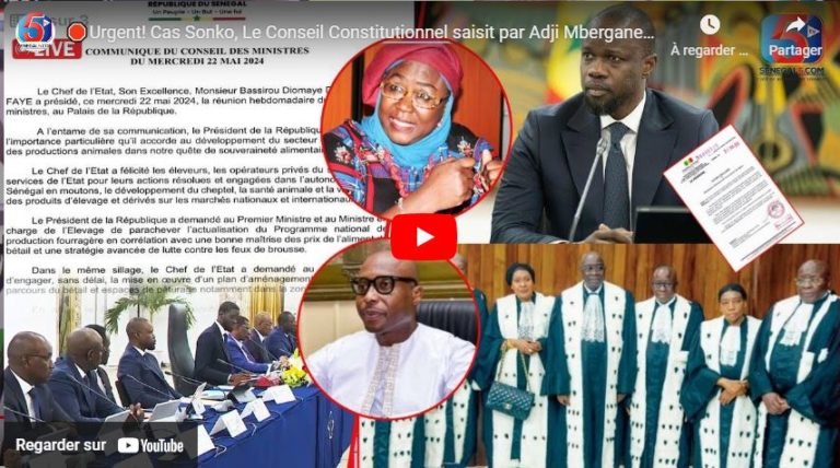 🛑Urgent! Cas Sonko, Le Conseil Constitutionnel saisit par Adji Mbergane? Ayib Réplique-Decision Diom