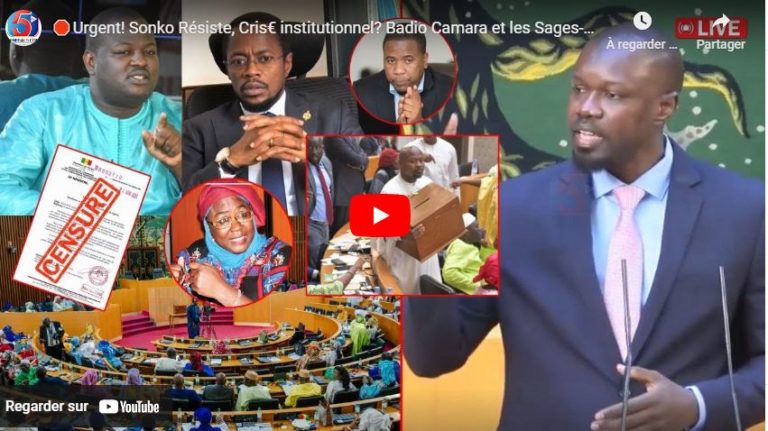 🛑Urgent! Sonko Résiste, Cris€ institutionnel? Badio Camara et les Sages-Bougane Tir€, Guy Réplique