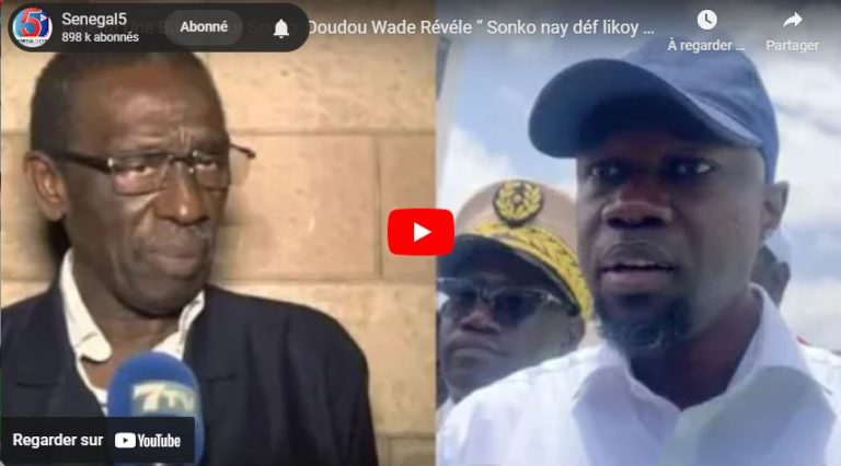 Urgent! Une B0mbe sur Sonko: Doudou Wade Révéle “ Sonko nay déf likoy Diomaye di Wax…”