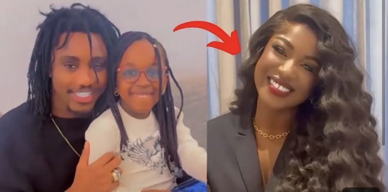 (Vidéo) – La fille de Mia Guissé se blottit dans les bras de Wally Seck…