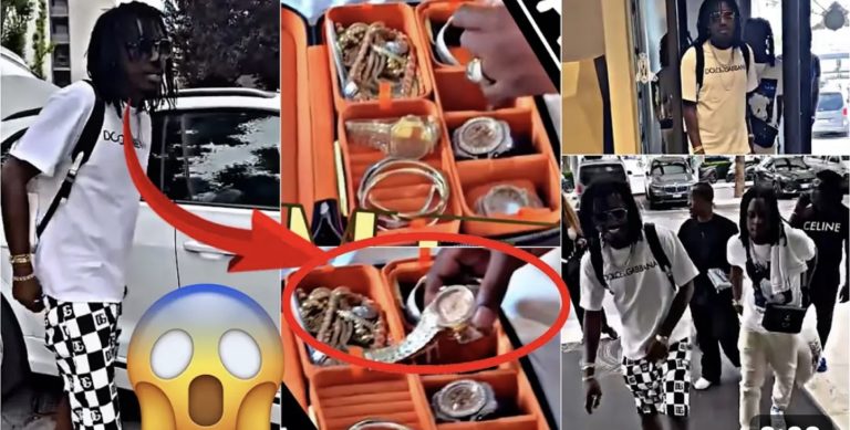 (Vidéo) – Wally Seck dévoile ses bijoux en or et en diamant…