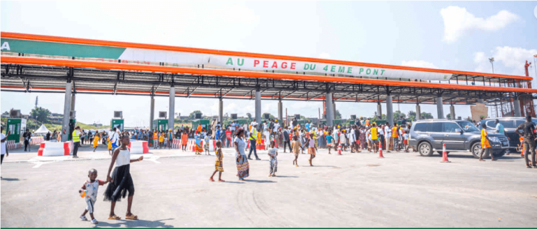 Côte d’Ivoire : Découvrez le Nouveau Péage du 4ème Pont d’Abidjan à Partir de Juillet 2024…