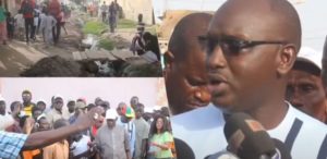 Keur Massar : Le ministre Cheikh Tidiane Dieye et les services de l'Onas au chevet des populations