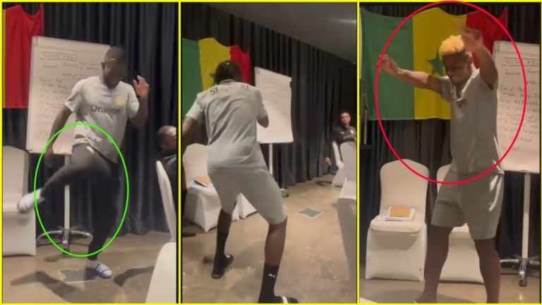 Bizutage des Lions :  La danse hilarante de Mikayil Faye, Arouna Sanganté et Chérif Ndiaye amuse la toile