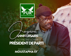 Parti PUR : Des vœux d’anniversaire au Président Serigne Moustapha Sy