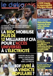 Découvrez les Unes des journaux sénégalais du mardi 16 juillet 2024