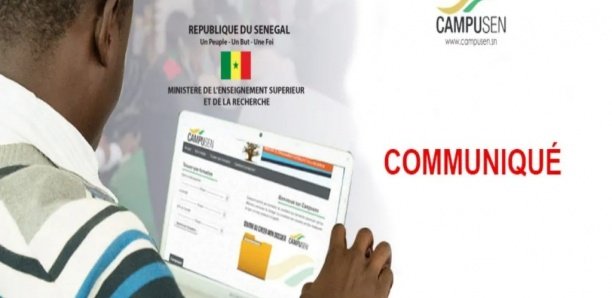 Orientation des nouveaux bacheliers: La plateforme CAMPUSEN accessible à partir du 7 août