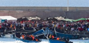 Migration irrégulière : Depuis janvier, près de 20 000 migrants sont arrivés dans l’archipel des Canaries