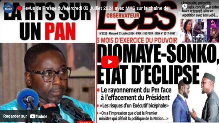 🔴Revue de Presse du Mercredi 03 Juillet 2024 avec MKS sur la chaîne des valeurs Mourchid Tv.