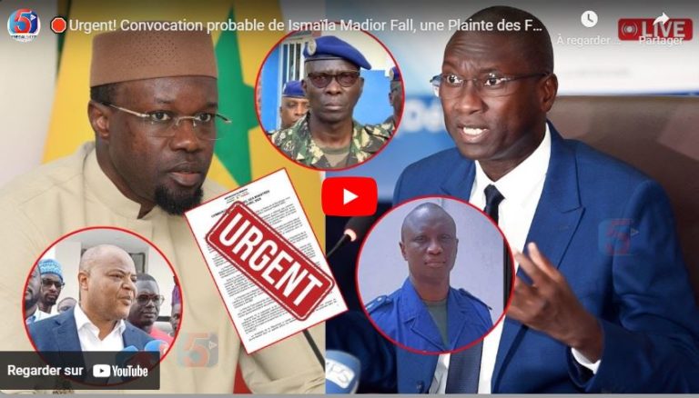 🛑Urgent! Convocation probable de Ismaïla Madior Fall, une Plainte des Famille-Procureur? Diomaye