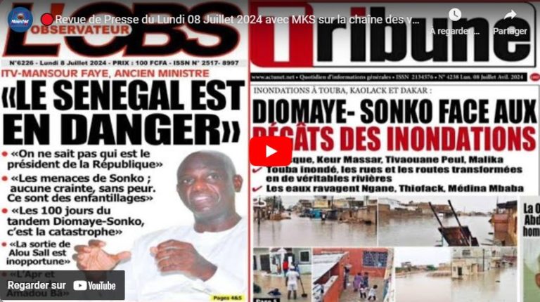 🔴Revue de Presse du Lundi 08 Juillet 2024 avec MKS sur la chaîne des valeurs Mourchid Tv.