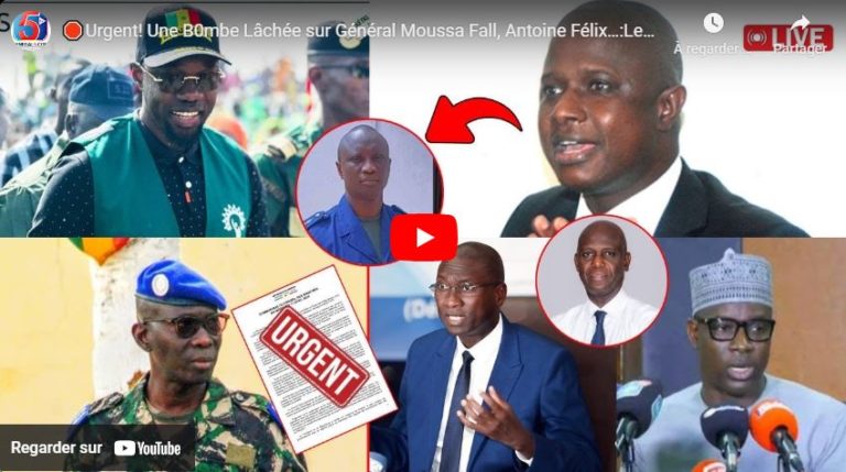 🛑Urgent! Une B0mbe Lâchée sur Général Moussa Fall, Antoine Félix…:Les amis de Fulbert-Sonko Diomaye