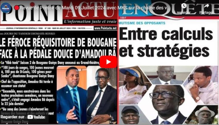 🔴Revue de Presse du Mardi 09 Juillet 2024 avec MKS sur la chaîne des valeurs Mourchid Tv.