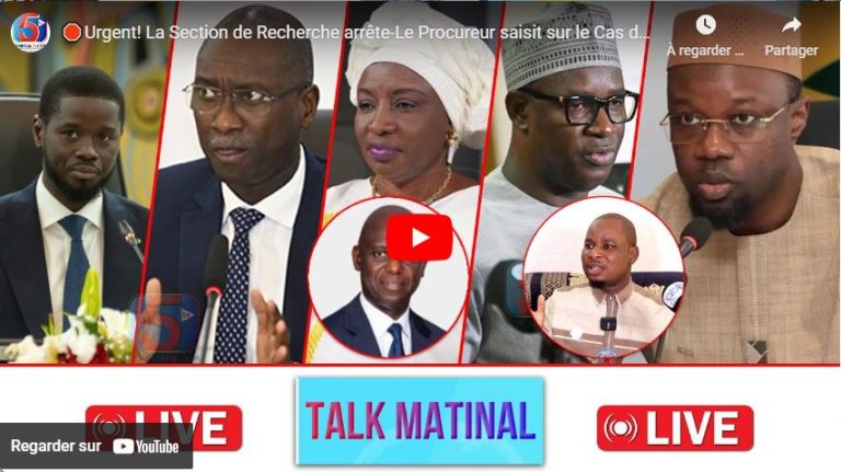 🛑Urgent! La Section de Recherche arrête-Le Procureur saisit sur le Cas de Bilal par Apr-Sonko-Audits