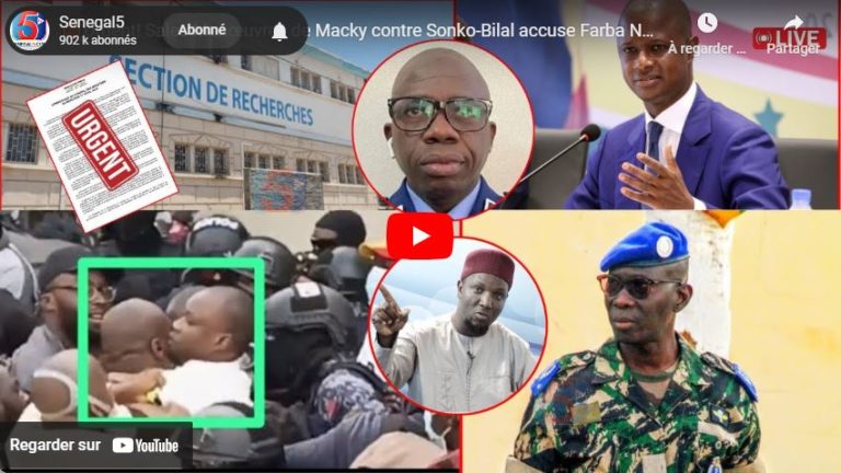 🛑Urgent! Sales Manœuvres de Macky contre Sonko-Bilal accuse Farba Ngom et Cie-S.R arrête…