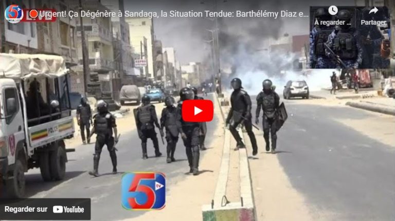 🛑Urgent! Ça Dégénère à Sandaga, la Situation Tendue: Barthélémy Diaz et Alioune…