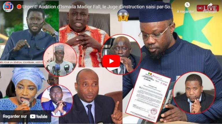 🛑Urgent! Audition d’Ismaila Madior Fall, le Juge d’instruction saisi par-Sonko prend une Décision