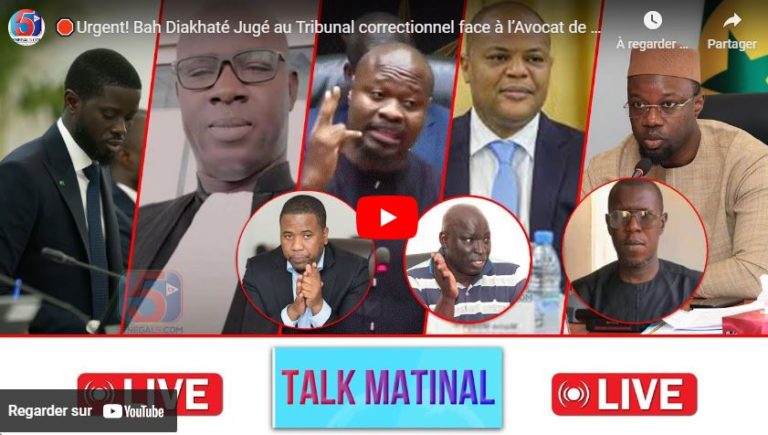 🛑Urgent! Bah Diakhaté Jugé au Tribunal correctionnel face à l’Avocat de Sonko-Décision contre Guy