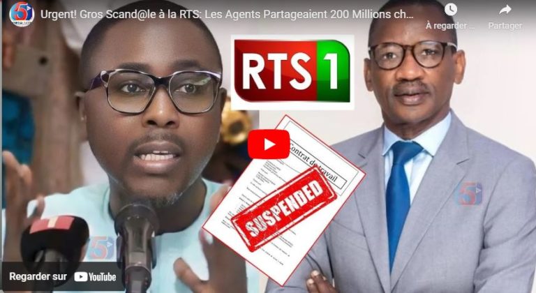 Urgent! Gros Scand@le à la RTS: Les Agents Partageaient 200 Millions chaque année: PAN: les Détail