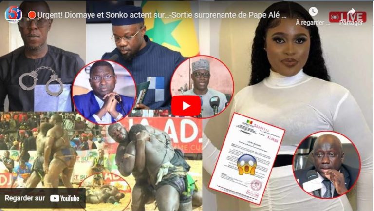 🛑Urgent! Diomaye et Sonko actent sur…-Sortie surprenante de Pape Alé Niang-Adji Sarr/Bah Diakhate